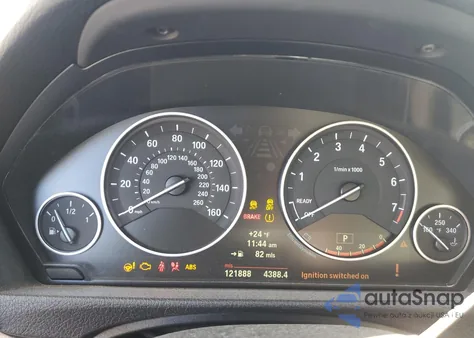 2012 BMW 328 I из США, поврежденный, VIN WBA3A5C57CF256245